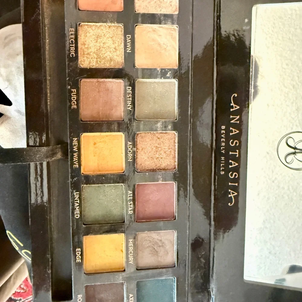 Anastasia Beverly Hills Subculture Eyeshadow Palette light use discontinued